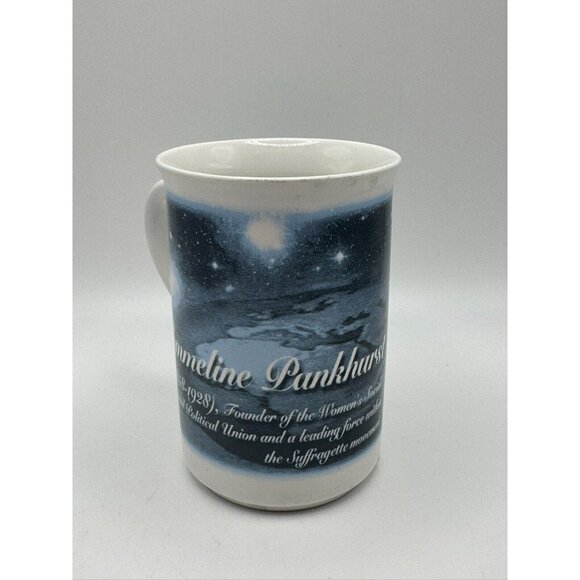 VTG Emmeline Pankhurst Suffragette 99 Tea Commemorative Ceramic Mug Berkshire - Picture 3 of 10